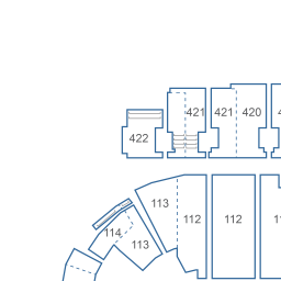 The O2 London section Amazon Deck row ZZ page 1