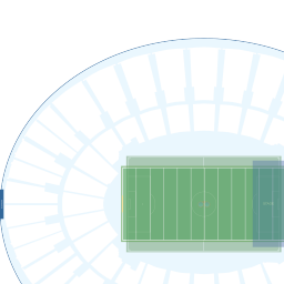 Rose Bowl Interactive Seating Chart